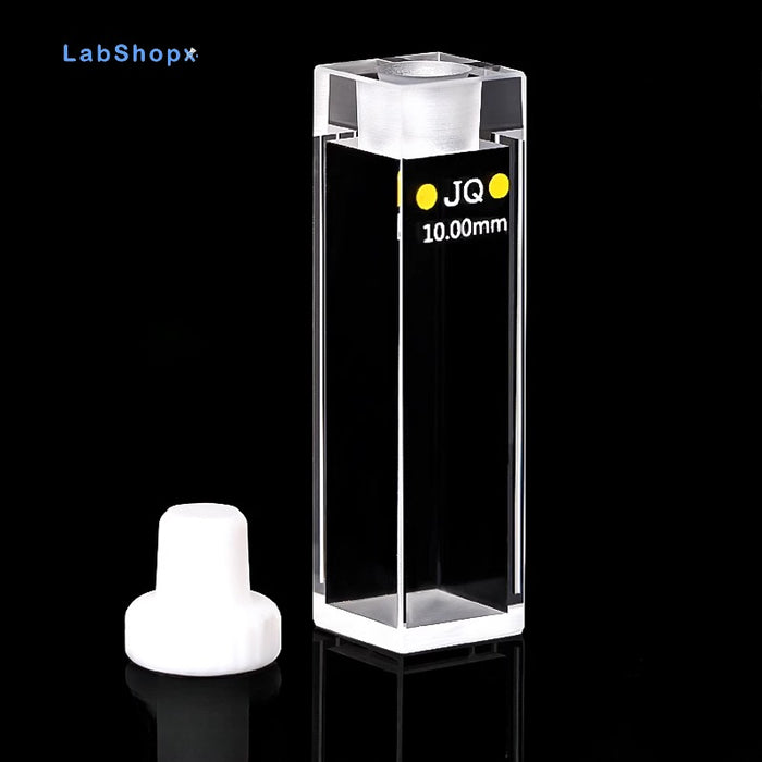 3.5ml Quartz Cell 10mm Fluorescence Closed Quartz Cuvettes| LABSHOPX