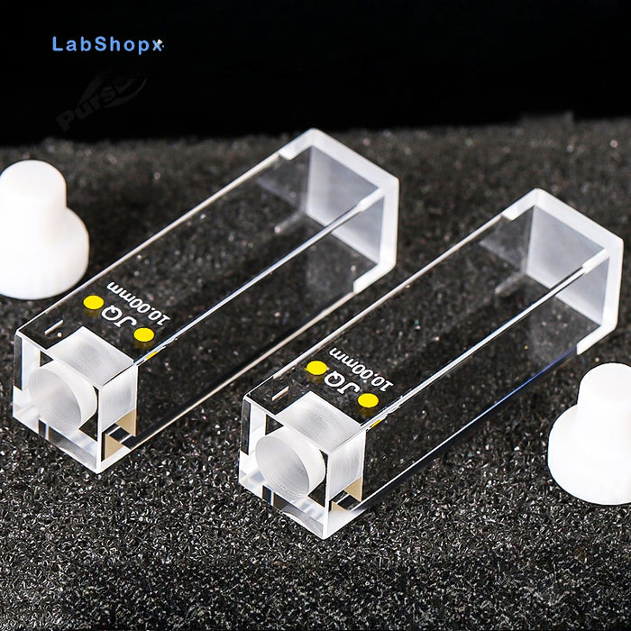 3.5ml Quartz Cell 10mm Fluorescence Closed Quartz Cuvettes| LABSHOPX