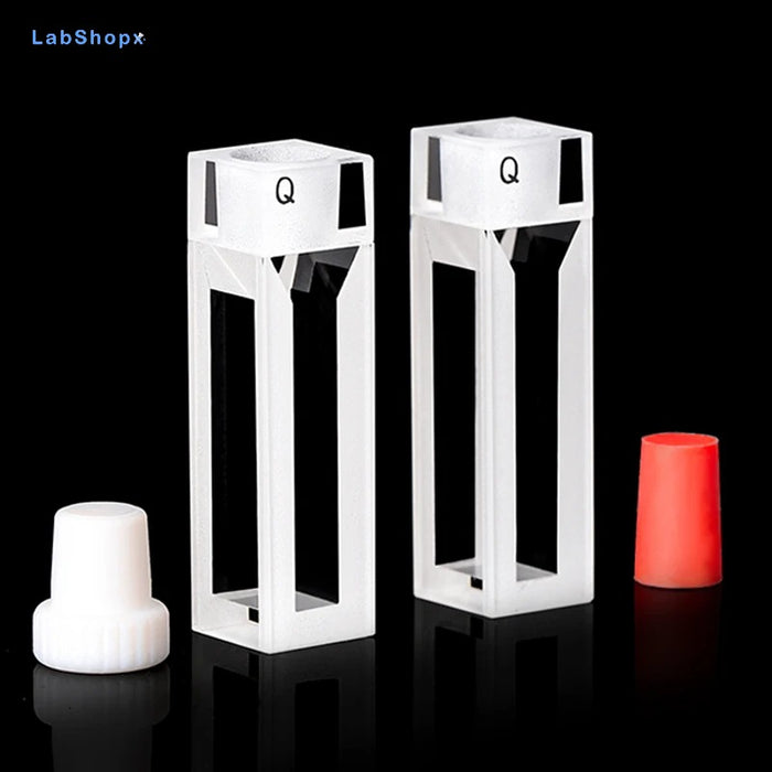 Quartz Closed Colorimetric Dish Acid and Alkali Resistance | LABSHOPX