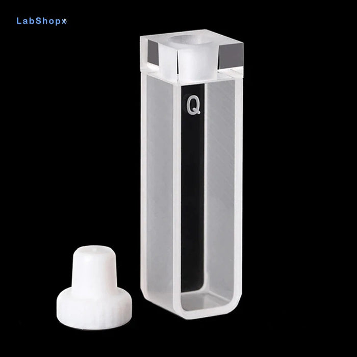 Quartz Closed Cuvette Airtight 1cm Paired UV Quartz Band Plug| LABSHOPX
