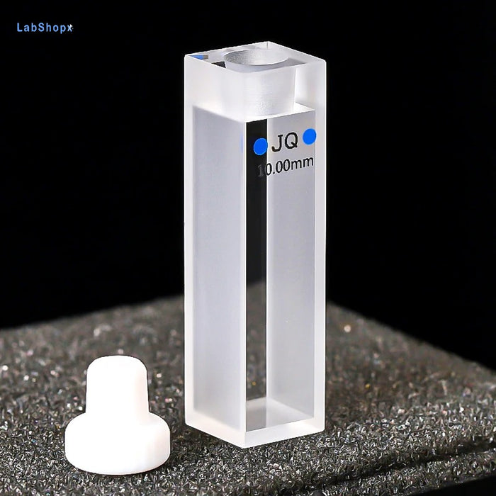 Quartz Closed Cuvette UV Quartz Band Plug Two Pass Light | Labshopx