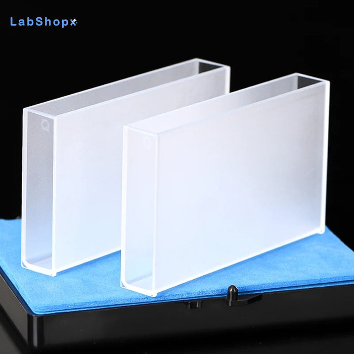 24.5ml Quartz Cuvette 70mm Quartz Cell UV Spectrophotometer | LABSHOPX