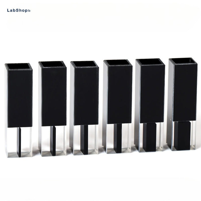 Quartz Cuvette  Black Lucifuge Cells Colorimetric Cuvette | LABSHOPX