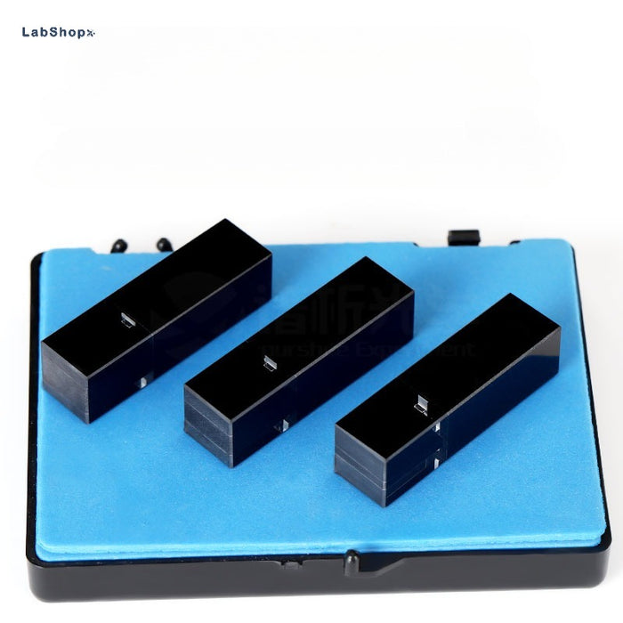 Quartz Cuvette  Black Lucifuge Cells Colorimetric Cuvette | LABSHOPX