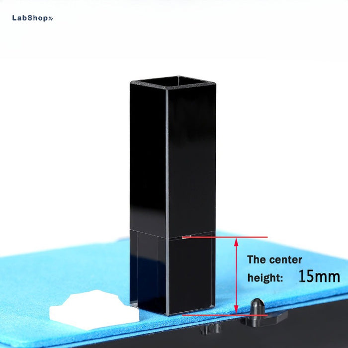 Quartz Cuvette  Black Lucifuge Cells Colorimetric Cuvette | LABSHOPX
