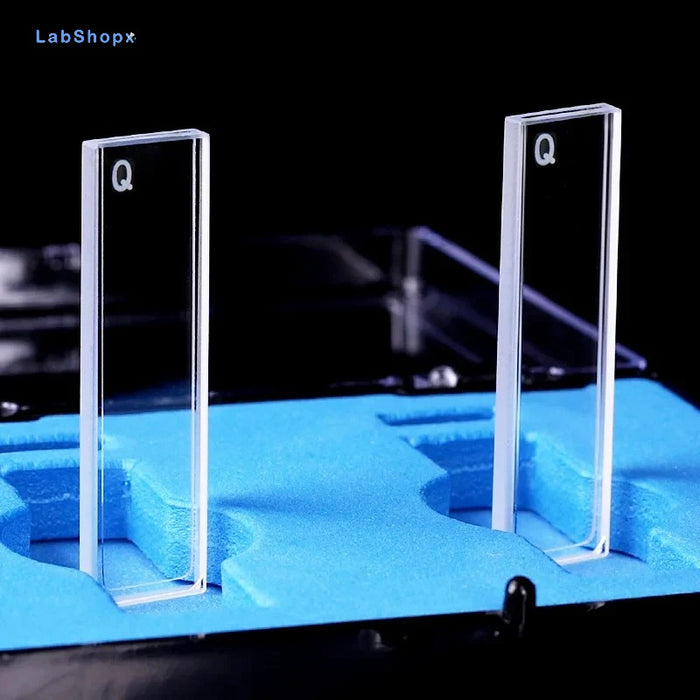1pcs Quartz Cuvette Cells JGS1 for Spectrophotometer Lab | LABSHOPX