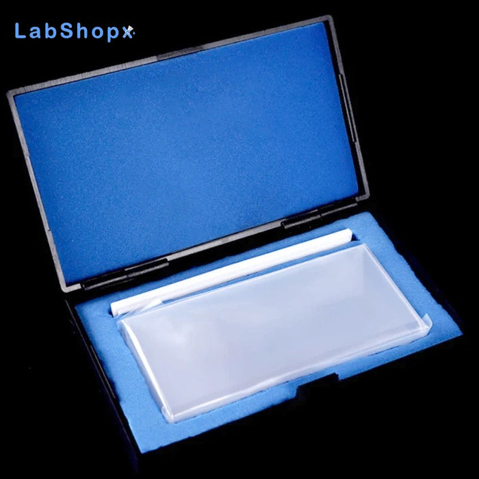 2 pcs Quartz Cuvette Cells100mm JGS1 for Spectrophotometer Lab | LABSHOPX