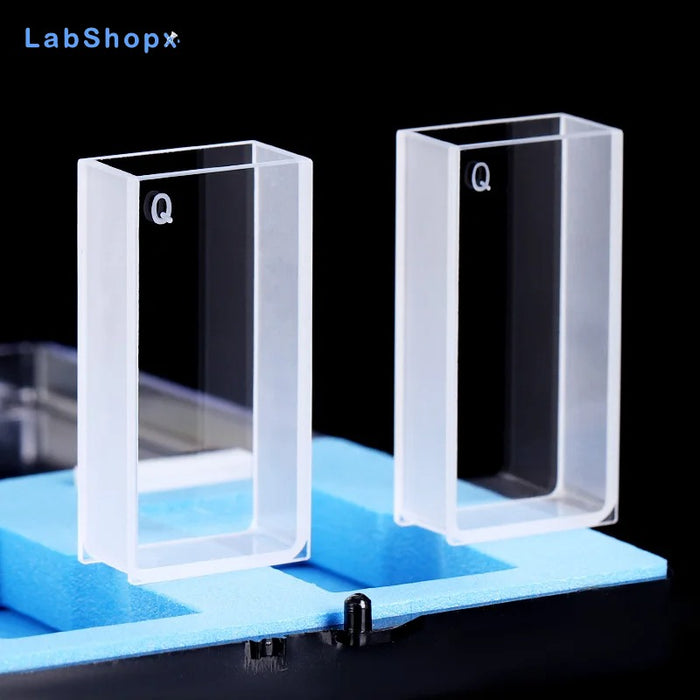 20mm Quartz Cuvette Cells Large Area Photopermeability | LABSHOPX
