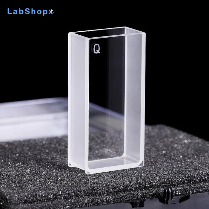 20mm Quartz Cuvette Cells Large Area Photopermeability | LABSHOPX