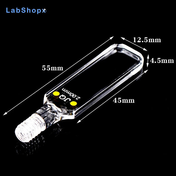 700ul Quartz Cuvette Quartz Cells with Screw Cap | LABSHOPX