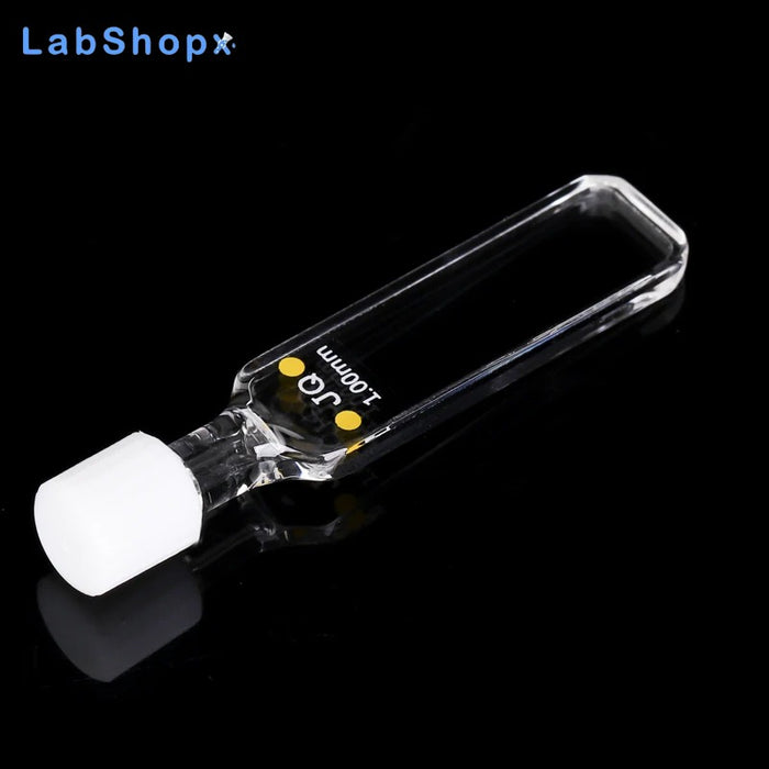 Quartz Cuvette Cells with Screw Cap Colorimetric Cuvette | LABSHOPX