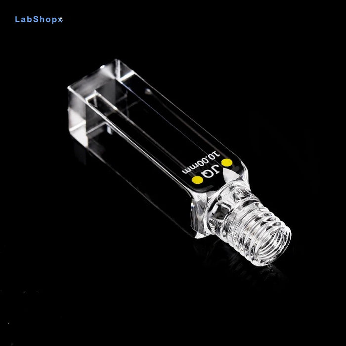Quartz Cuvette Cell with Screw Cap 10mm Four Way Light | LABSHOPX