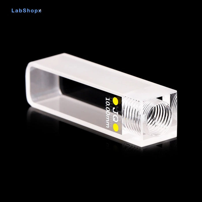 3.5ml Quartz Cuvette Cell with Screw Cap Sealed Cuvette10mm | LABSHOPX