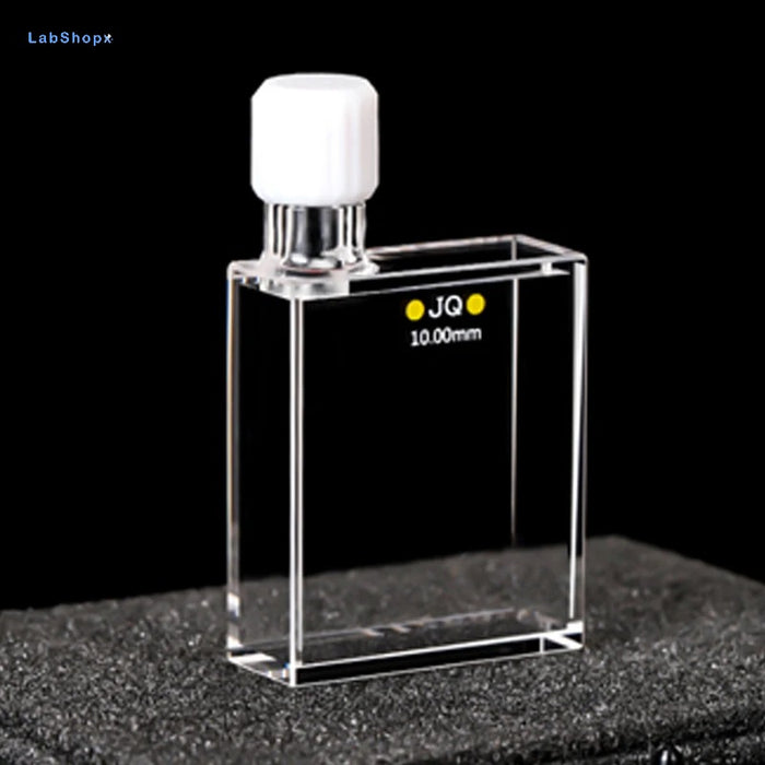 11ml Quartz Cuvette Cell with Screw Cap Six Way Light | LABSHOPX