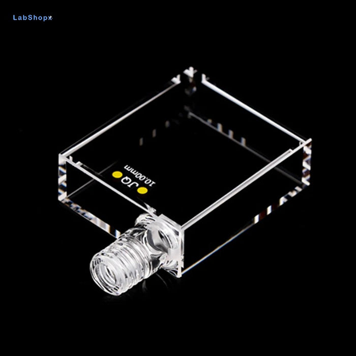 11ml Quartz Cuvette Cell with Screw Cap Six Way Light | LABSHOPX