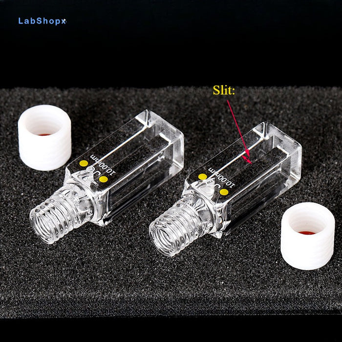600ul Quartz Cuvette Closed Cells Colorimetric 10mm Cuvette | LABSHOPX