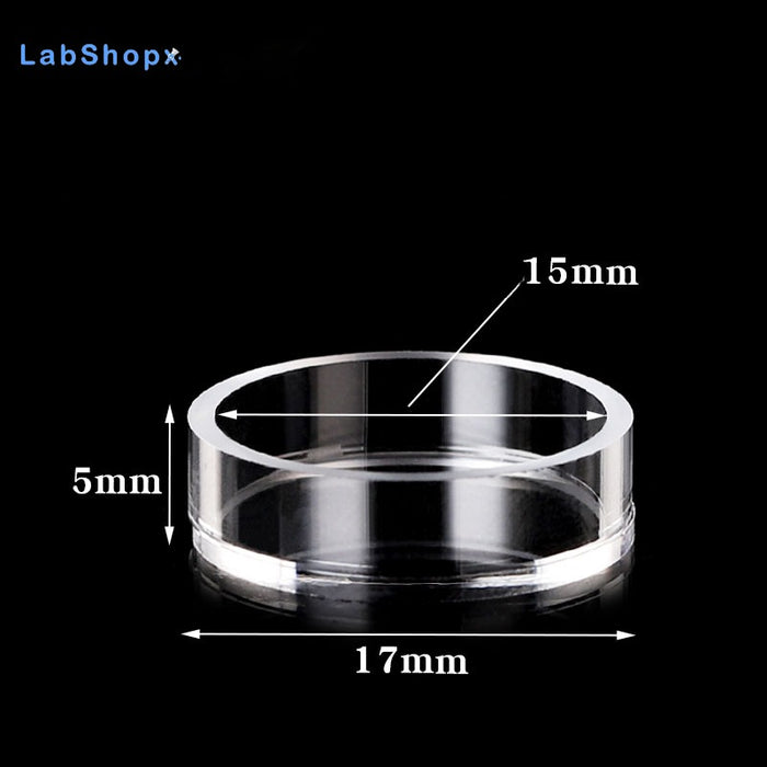 0.7ml Quartz Cuvette Fluorescence Cuvettes Cells for Lab | LABSHOPX