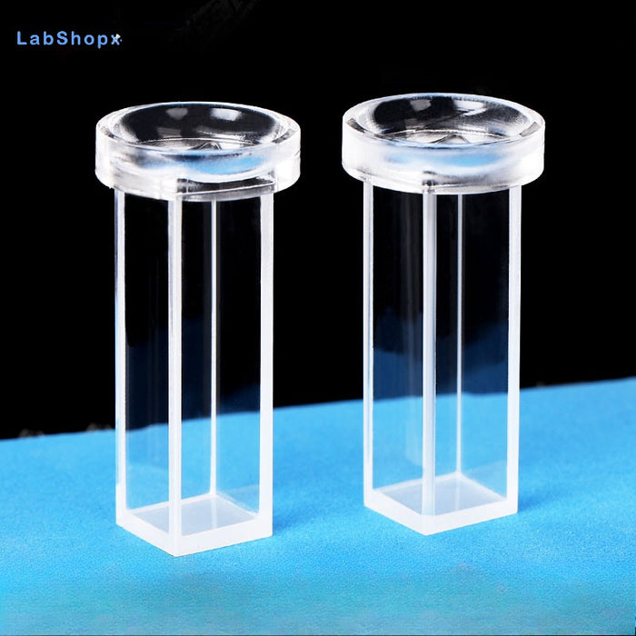 3.5ml Quartz Cuvette Funnel Cells Colorimetric 10mm Cuvette | LABSHOPX