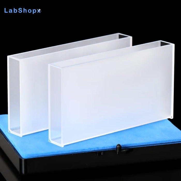 28ml Quartz Cuvettes 80mm Cells Spectrophotometry Cuvette | LABSHOPX