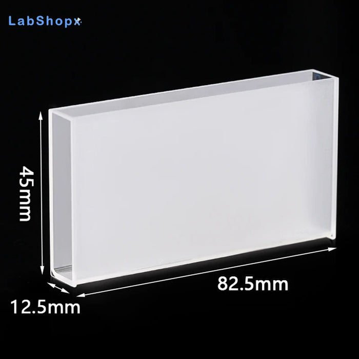 28ml Quartz Cuvettes 80mm Cells Spectrophotometry Cuvette | LABSHOPX