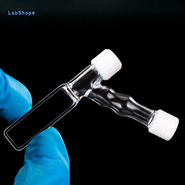 Quartz Cuvettes Double Channel Sealed Cell Fluorescent Cells| Labshopx