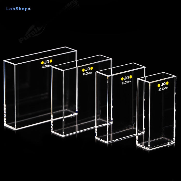 Quartz Cuvettes Five Polished Windows Fluorescence Detection Cells | LABSHOPX