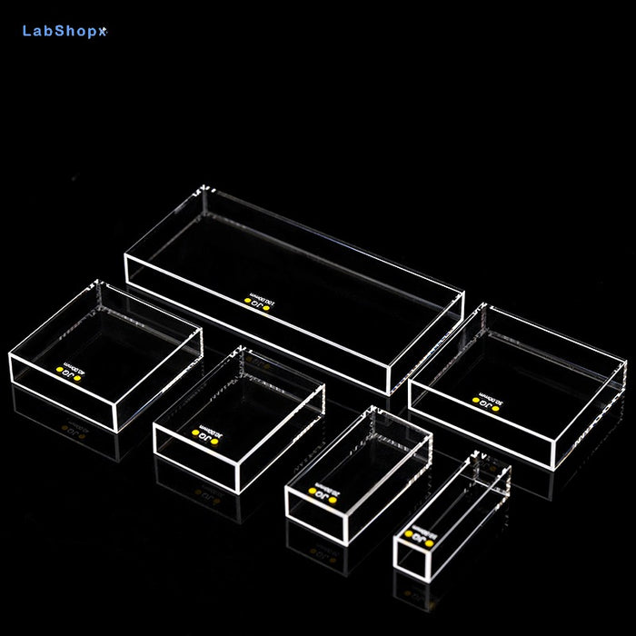 Quartz Cuvettes Five Polished Windows Fluorescence Detection Cells | LABSHOPX