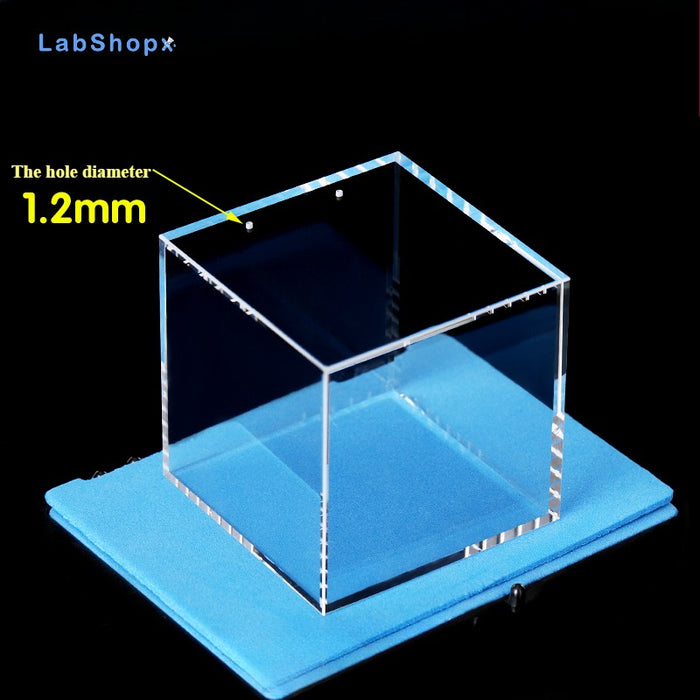 Quartz Cuvettes Fluorescence Reaction Closed Quartz Flow Cell | LABSHOPX