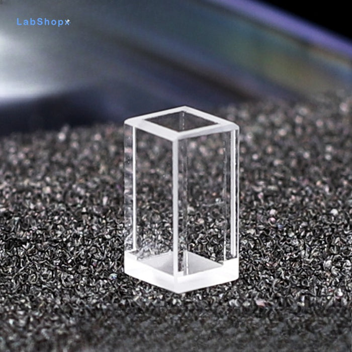 110ul Quartz Cuvettes Four Polished Windows  4mm Cells | LABSHOPX