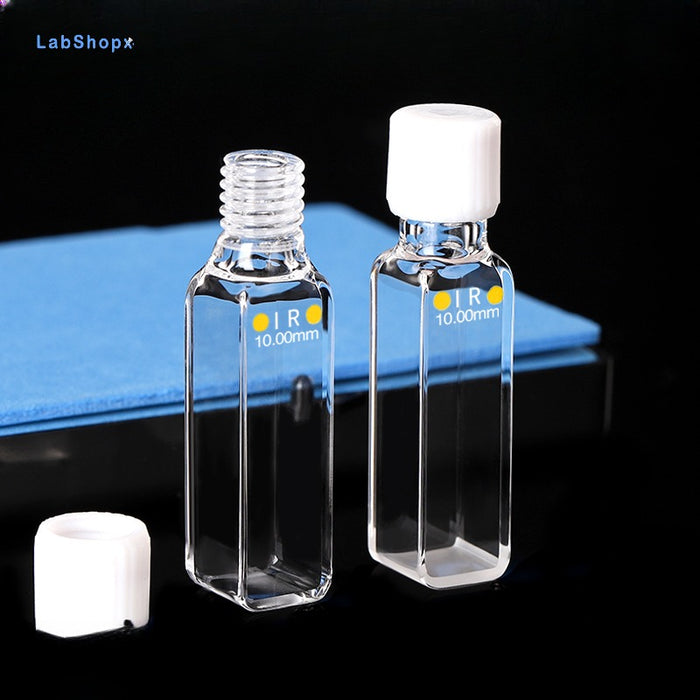 Quartz Cuvettes Sealed Quartz Cell Infrared Four Way Light|Labshopx