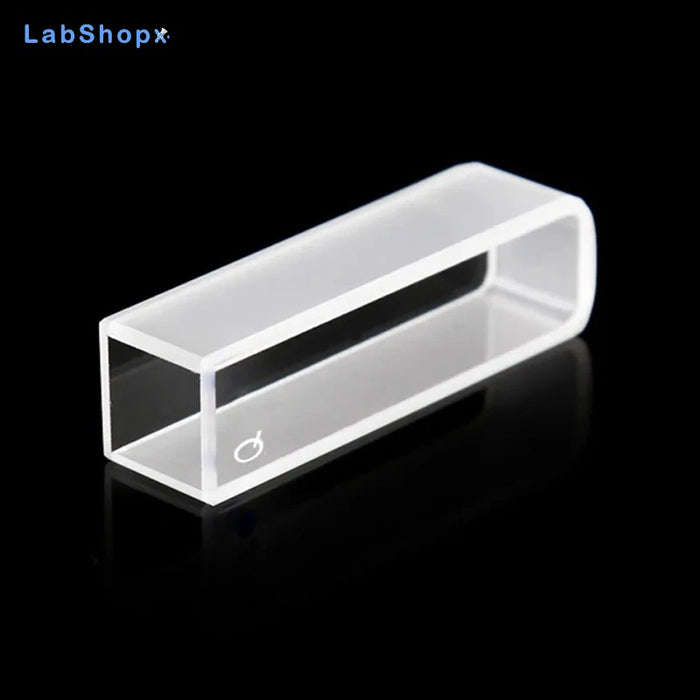 Quartz Cuvettes Standard Cells with lid and Round Bottom| LABSHOPX