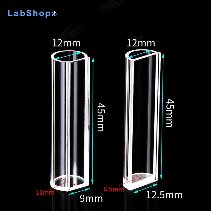 1pcs Quartz Cuvettes UV Cells for Measuring Reflected Light | LABSHOPX