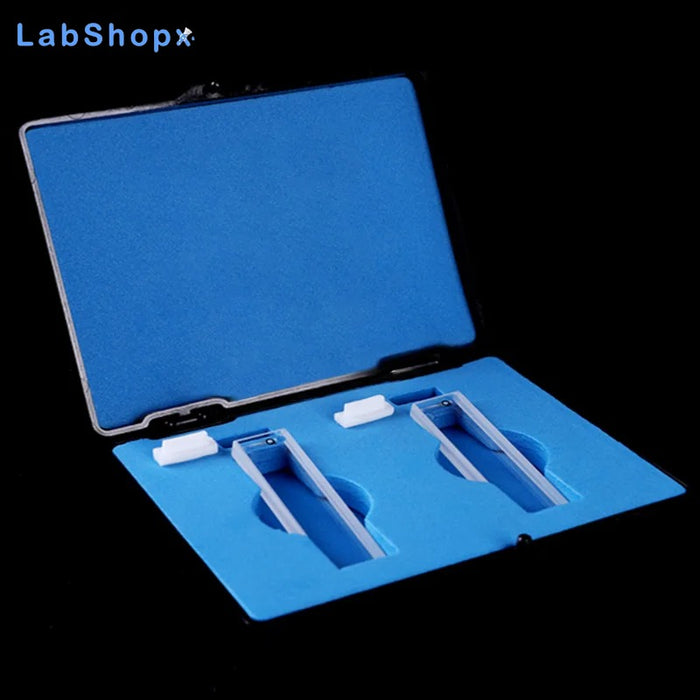 700ul Quartz Cuvette with Lid Quartz Cell Spectrophotometers | LABSHOPX