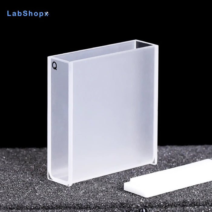 Quartz Cuvette with Lid 40mm UV Spectrophotometer Cuvette | LABSHOPX