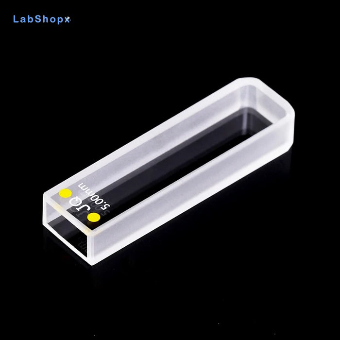 Quartz Cuvette with Lid 5mm Quartz Cell Spectrophotometers | LABSHOPX