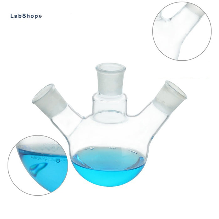 Quartz Flask Heat-resistant Quartz Glass Round Bottom Flask | LABSHOPX