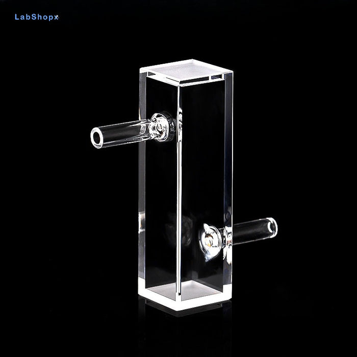4ml Quartz Flow Cells 10mm Quartz Cuvettes Four Way Light | Labshopx