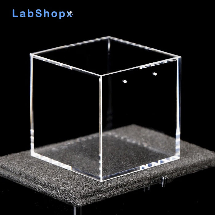 Quartz Flow Cells Six-Way Light 50mm Colorimetric Dish  | LABSHOPX