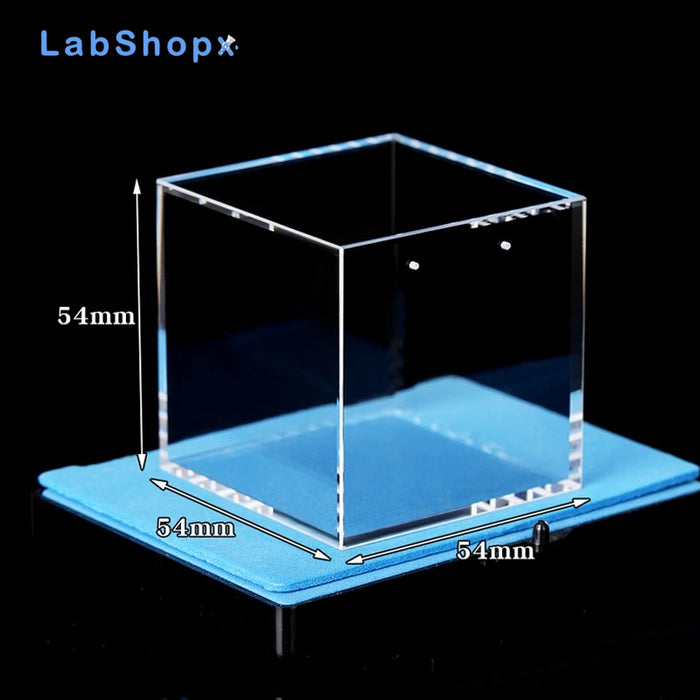 Quartz Flow Cells Six-Way Light 50mm Colorimetric Dish  | LABSHOPX