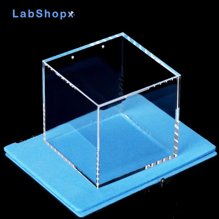 Quartz Flow Cells Six-Way Light 50mm Colorimetric Dish  | LABSHOPX