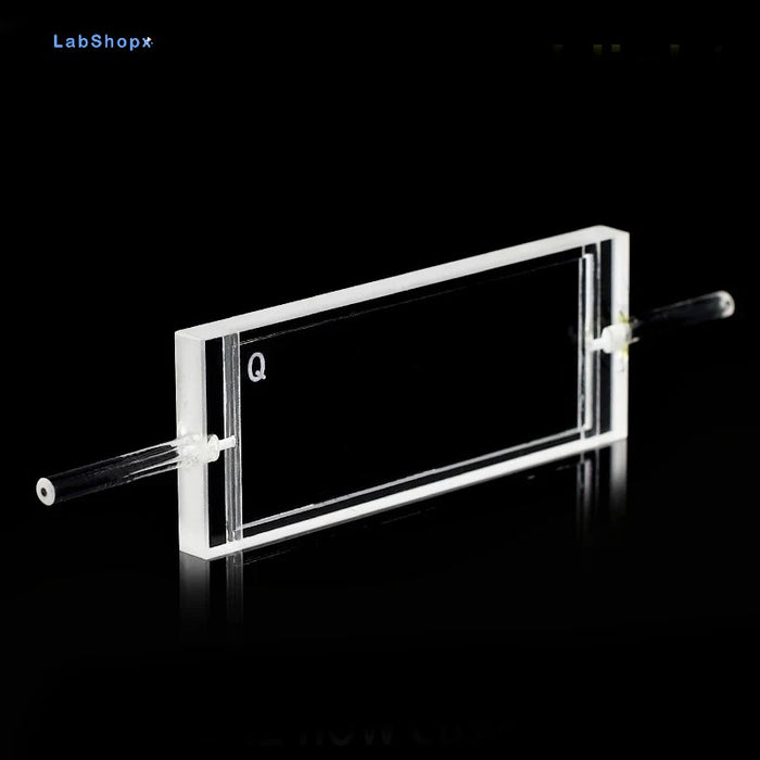 1.2ml Quartz Flow Cuvette 1mm Quartz Flow Cells for Lab | Labshopx