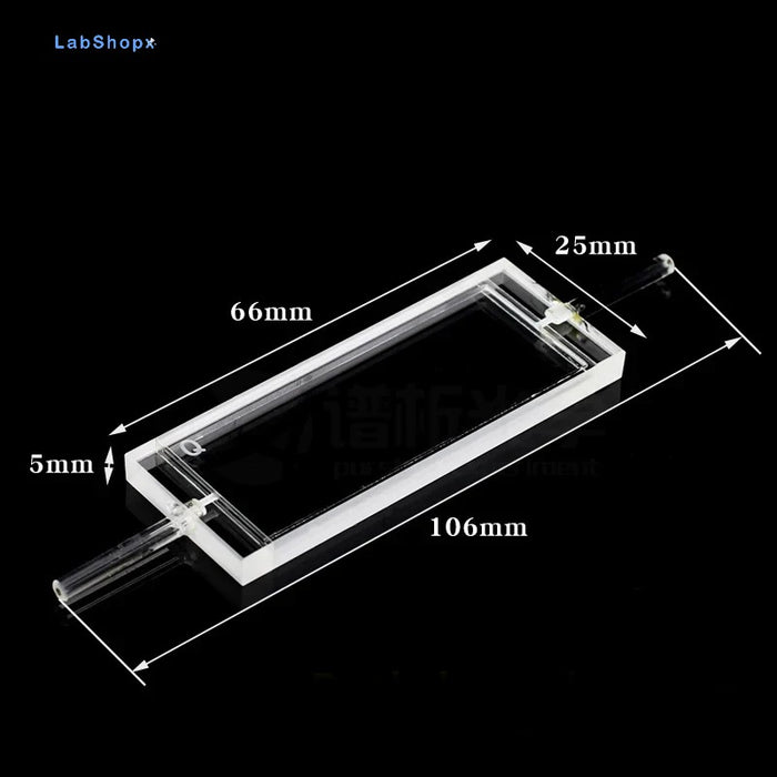 1.2ml Quartz Flow Cuvette 1mm Quartz Flow Cells for Lab | Labshopx