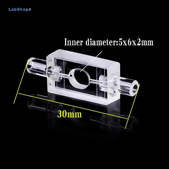 60ul Quartz Flow Cuvette 2mm Quartz Flow Cells Customize | Labshopx