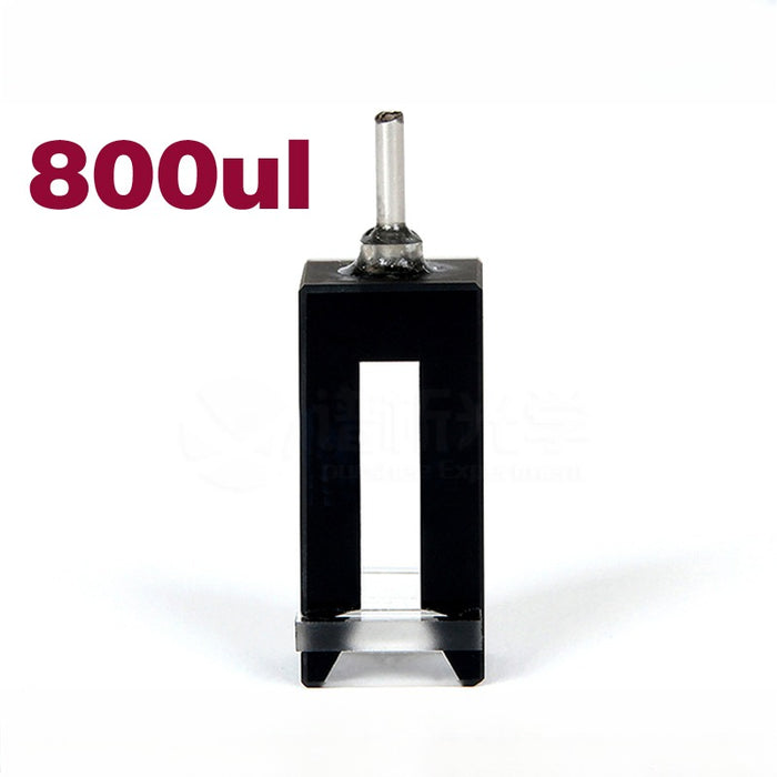 800ul Quartz Flow Cuvette Quartz Cells Path Length 10mm  | Labshopx