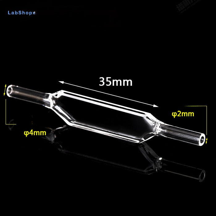 Quartz Flow Cuvettes Cell 1mm Quartz Cell Two Ends Open | Labshopx