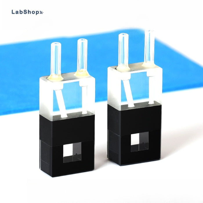 200ul Quartz Flow Cuvettes with Glass Tube 6mm Quartz Cell | Labshopx