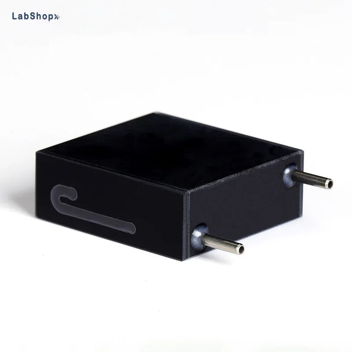 96ul Quartz Flow Cuvette with Stainless Tube 30mm Flow Cells| Labshopx