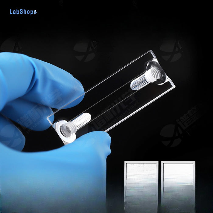 Quartz Flowing Cells Quartz 0.2mm Smaple Flowing Cuvettes | Labshopx