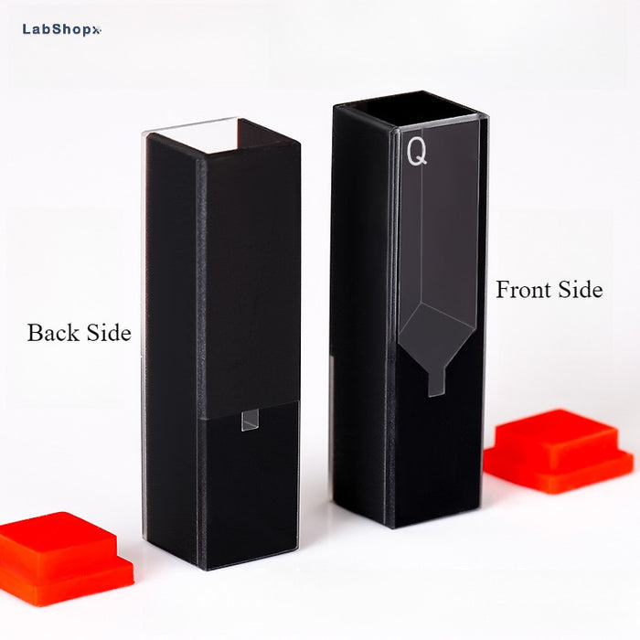 Quartz Fluorescence Cuvette 10mm Quartz Cell Two Way Light | LABSHOPX