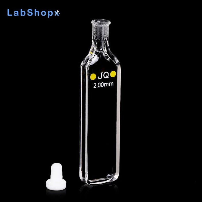 Quartz Fluorescence Cuvette Cells with PTFE Stopper | LABSHOPX